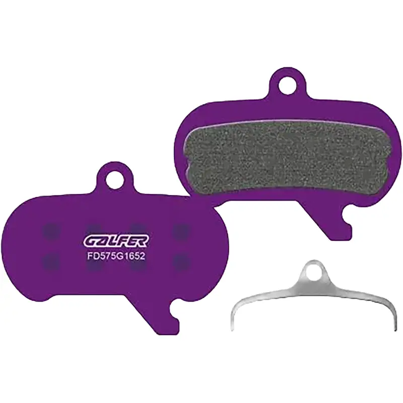 Balfes Bikes Galfer E-Bike Disc Brake Pad Sram Maven in Purple | Free postage over £30, £10 off first order, price match & 0% finance.