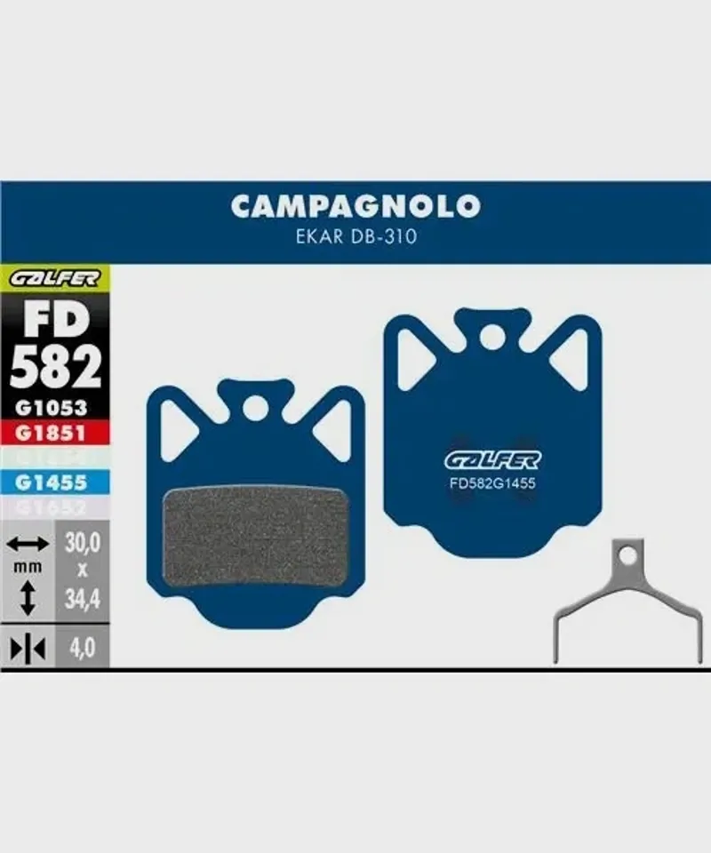 Galfer Road Disc Brake Pad Ekar-1