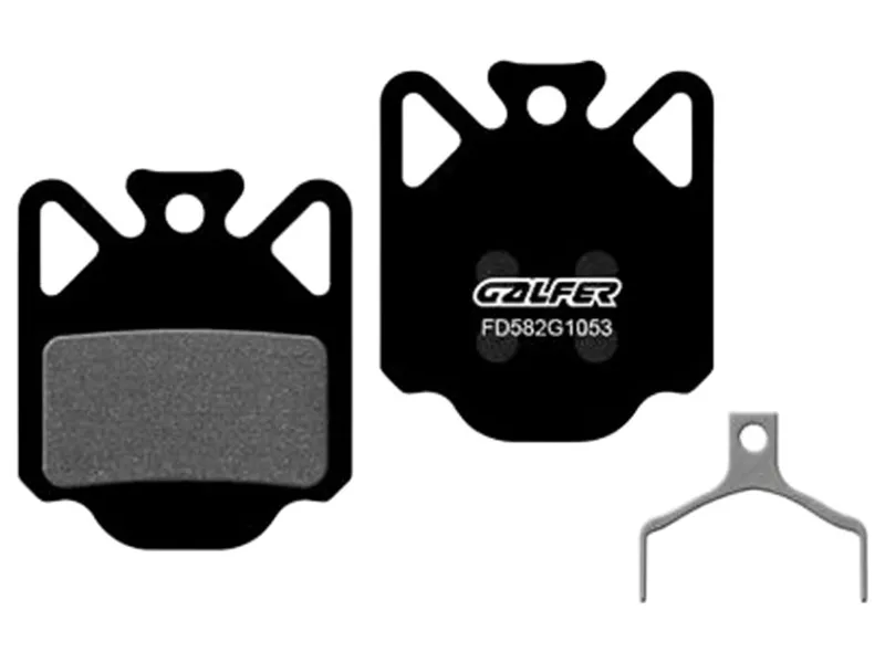 Galfer Performance Bike Disc Brake Pad Ekar in black