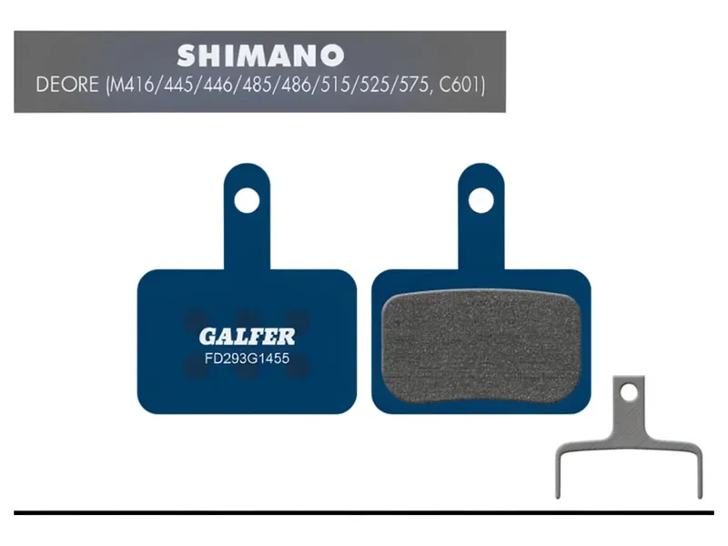 Galfer Road Bike Disc Brake Pad Shimano Deore Tektro Auriga Draco