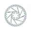 Galfer Shark 6 Bolt Disc Rotor 203mm x 2.0mm in Silver