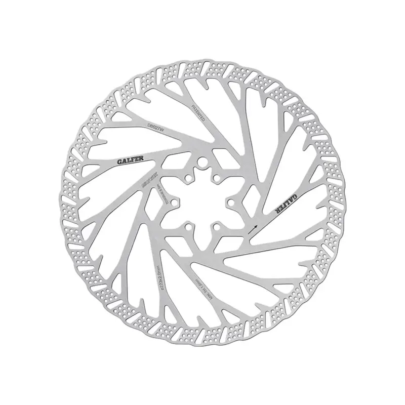 Balfes Bikes Galfer Shark 6 Bolt Disc Rotor 223mm x 2.0mm in Silver | Free postage over £30, £10 off first order, price match & 0% finance.