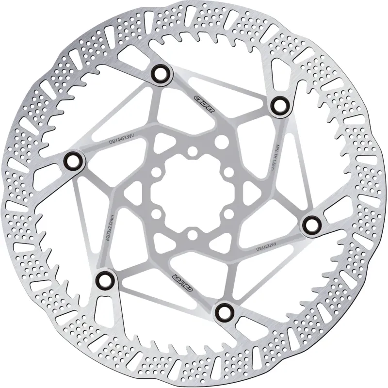 Galfer Shark EVO Disc Rotor 180mm 6B in Silver