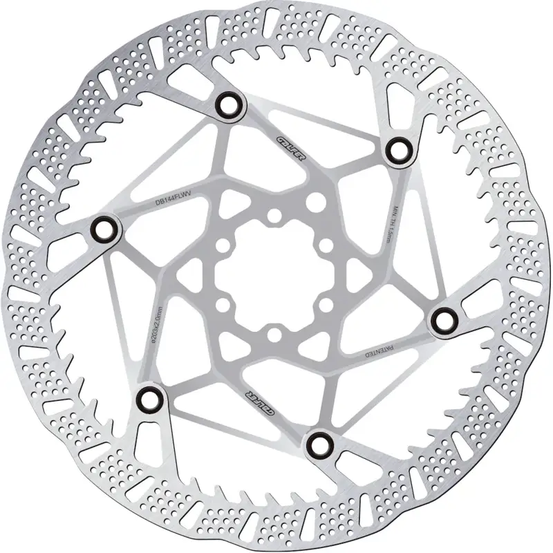 Balfes Bikes Galfer Shark EVO Disc Rotor 180mm 6B in Silver | Free postage over £30, £10 off first order, price match & 0% finance.