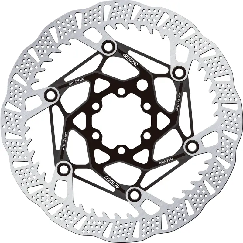 Balfes Bikes Galfer Shark EVO Disc Rotor 203mm 6B in Black | Free postage over £30, £10 off first order, price match & 0% finance.