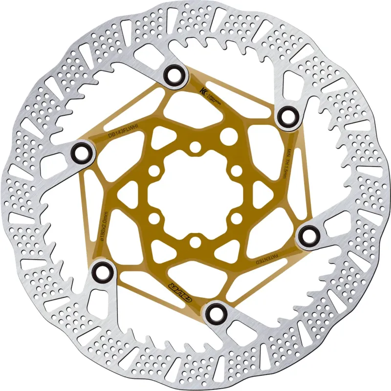 Galfer Shark EVO Disc Rotor 223mm 6B in Gold