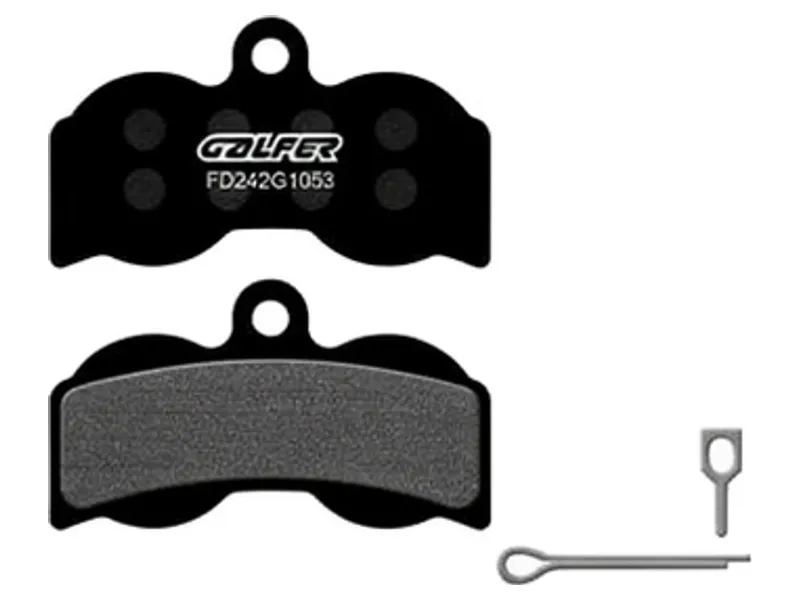 Galfer Standard Bike Disc Brake Pad Hope XC4 in black