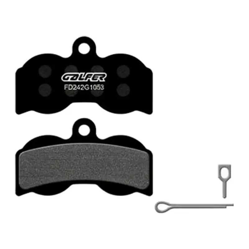 Balfes Bikes Galfer Standard Bike Disc Brake Pad Hope XC4 in black | Free postage over £30, £10 off first order, price match & 0% finance.