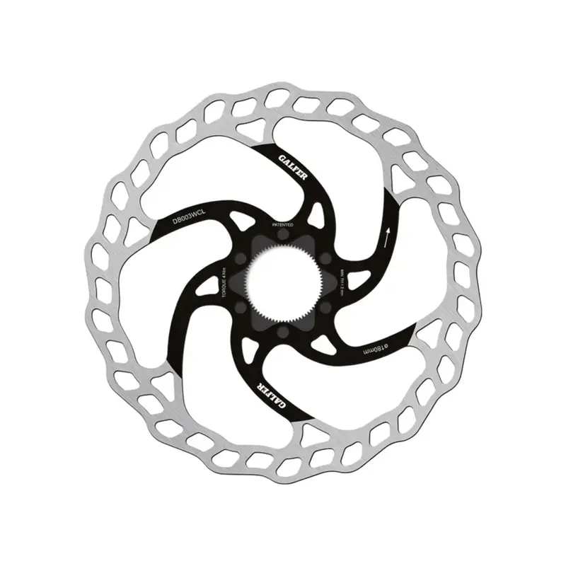 Balfes Bikes Galfer Wave Centerlock MTB Disc Rotor 180x1.8mm in Silver | Free postage over £30, £10 off first order, price match & 0% finance.