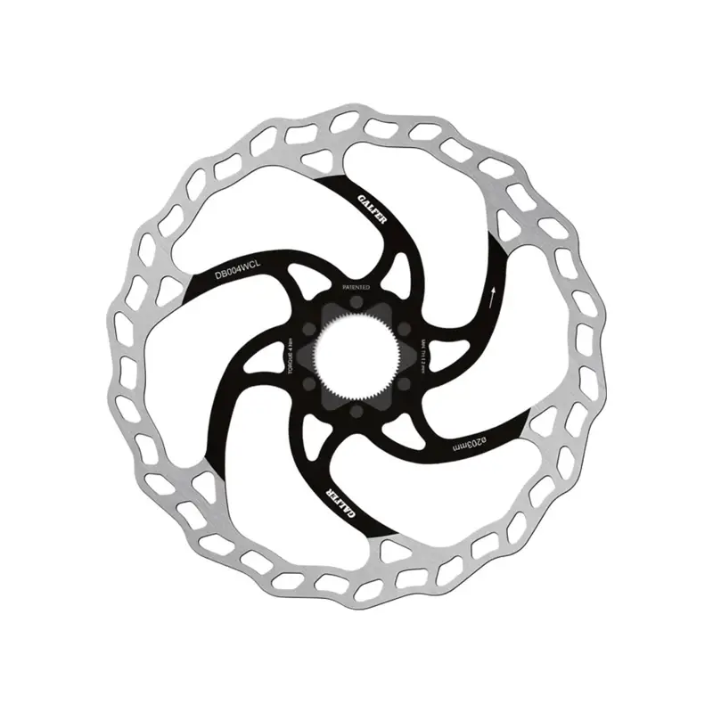 Balfes Bikes Galfer Wave Centerlock MTB Disc Rotor 203x1.8mm in Silver | Free postage over £30, £10 off first order, price match & 0% finance.