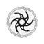 Galfer Wave Centerlock MTB Disc Rotor 203x2mm in Silver