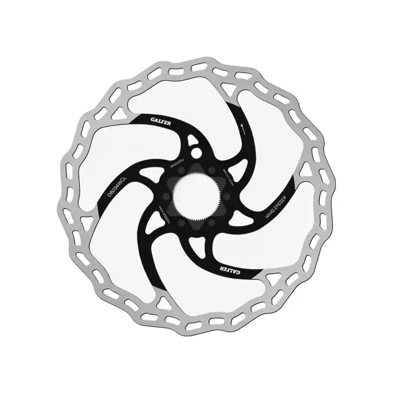 Balfes Bikes Galfer Wave Centerlock MTB Disc Rotor 203x2mm in Silver | Free postage over £30, £10 off first order, price match & 0% finance.