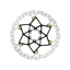 Galfer Wave Floating Disc Rotor 203x2.0mm 6 Bolt in Green Pins
