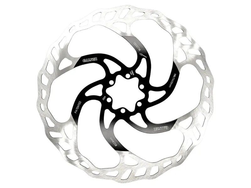 Galfer Wave 6-Bolt MTB Disc Brake Rotor 203 x 2.0mm In Silver