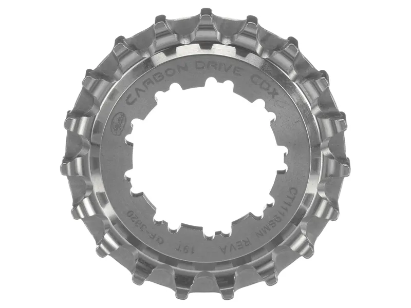 Gates CDX 9-Spline Sprocket 19T for Shimano Hub in Silver