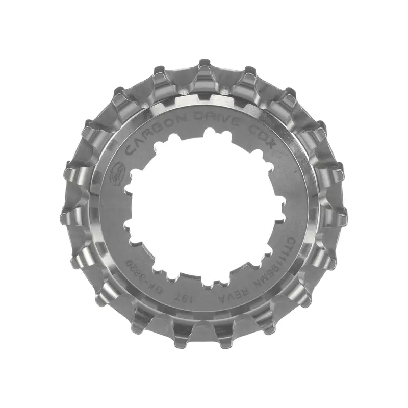 Balfes Bikes Gates CDX 9-Spline Sprocket 19T for Shimano Hub in Silver | Free postage over £30, £10 off first order, price match & 0% finance.