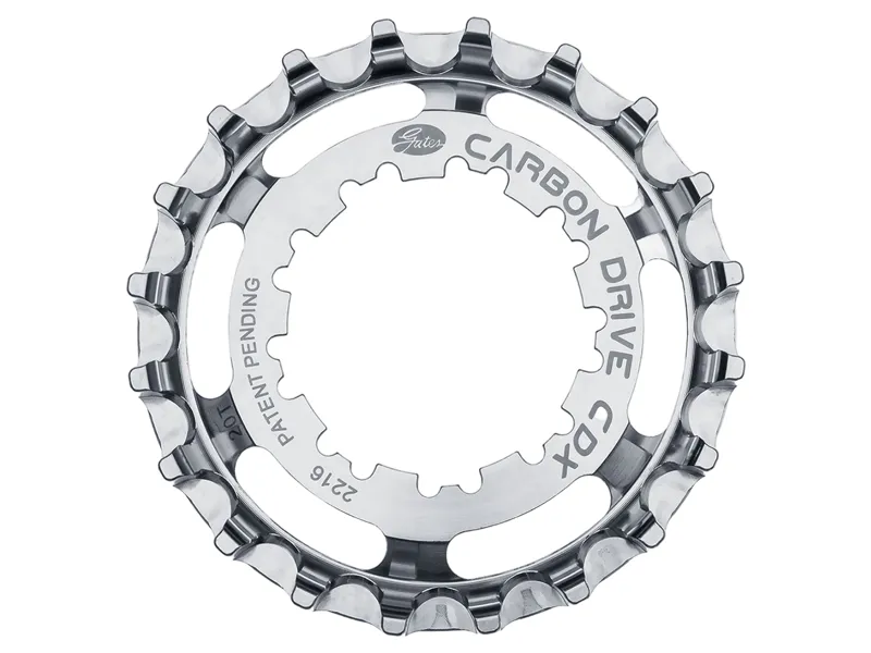 Gates CDX 9-Spline Sprocket 20T for Shimano Hub in Silver