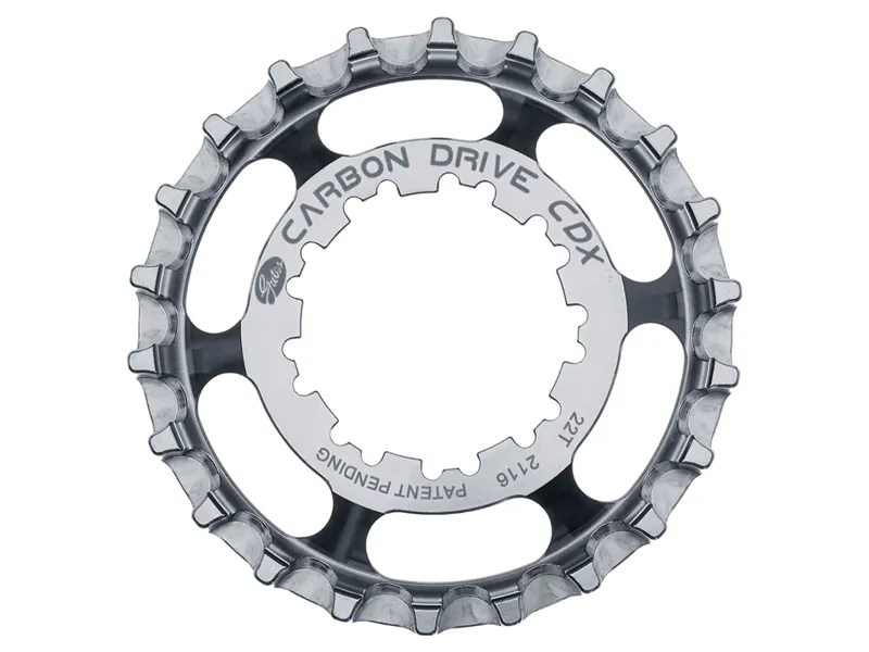 Gates CDX 9-Spline Sprocket 22T for Shimano Hub in Silver