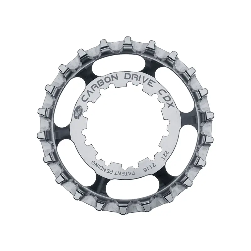 Balfes Bikes Gates CDX 9-Spline Sprocket 22T for Shimano Hub in Silver | Free postage over £30, £10 off first order, price match & 0% finance.