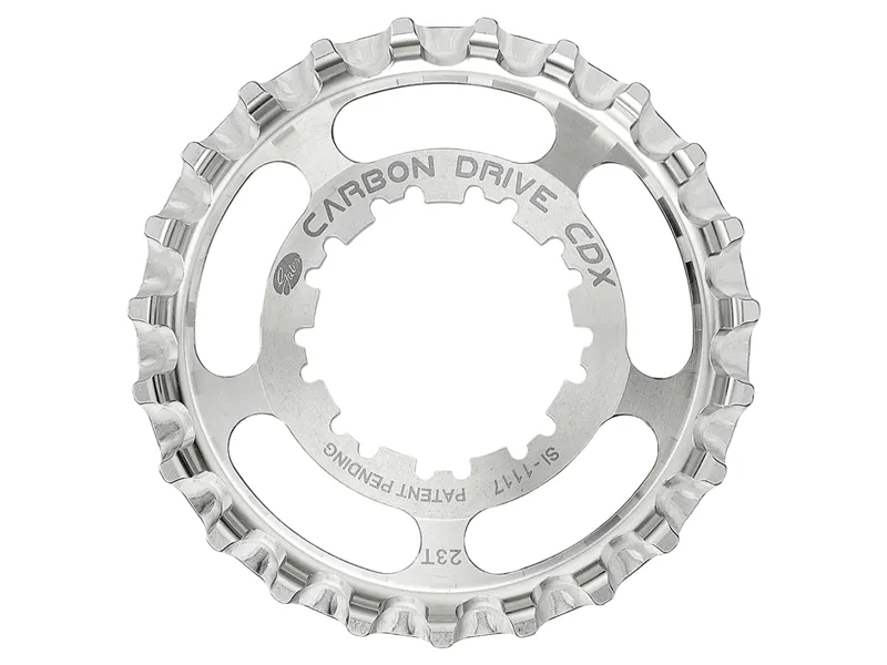 Gates CDX 9-Spline Sprocket 23T for Shimano Hub in Silver