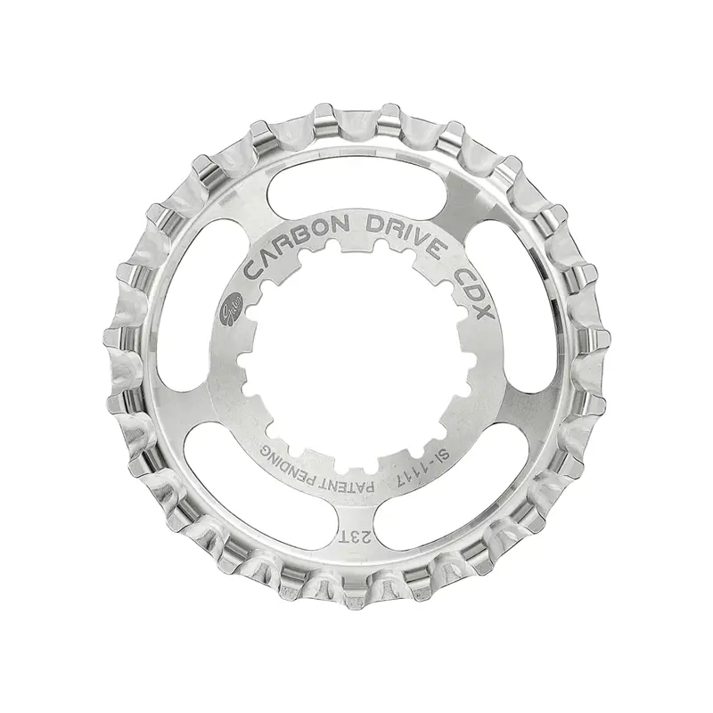 Balfes Bikes Gates CDX 9-Spline Sprocket 23T for Shimano Hub in Silver | Free postage over £30, £10 off first order, price match & 0% finance.