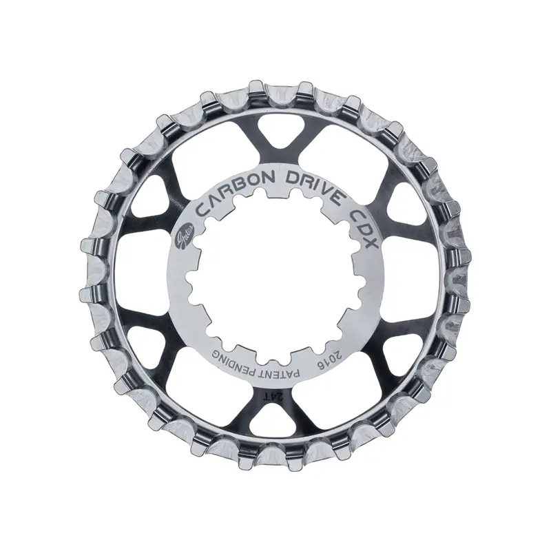 Balfes Bikes Gates CDX 9-Spline Sprocket 24T for Shimano Hub in Silver | Free postage over £30, £10 off first order, price match & 0% finance.