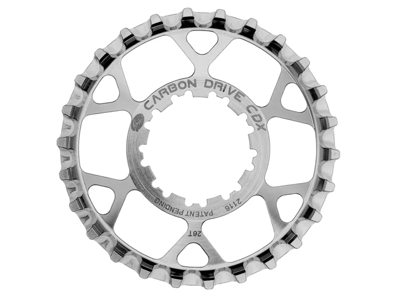 Gates CDX 9-Spline Sprocket 26T for Shimano Hub in Silver