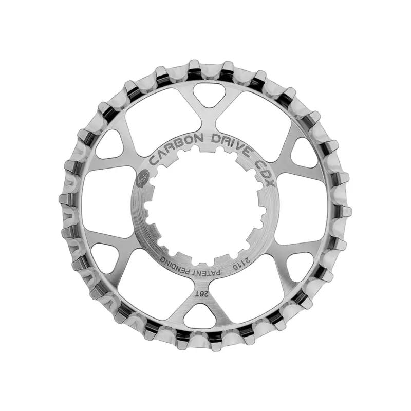 Balfes Bikes Gates CDX 9-Spline Sprocket 26T for Shimano Hub in Silver | Free postage over £30, £10 off first order, price match & 0% finance.