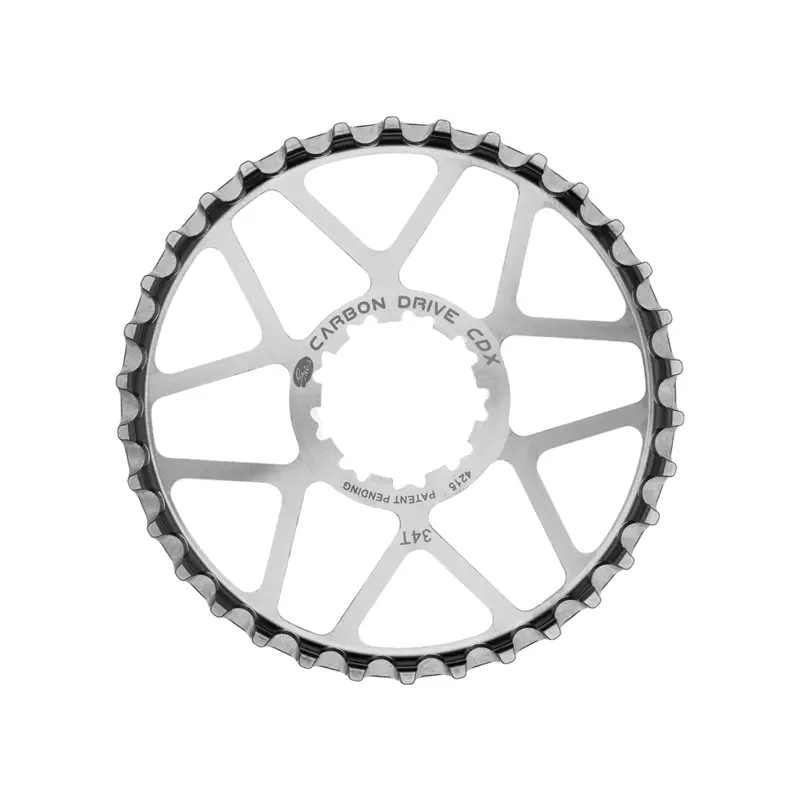 Balfes Bikes Gates CDX 9-Spline Sprocket 34T for Shimano Hub in Silver | Free postage over £30, £10 off first order, price match & 0% finance.