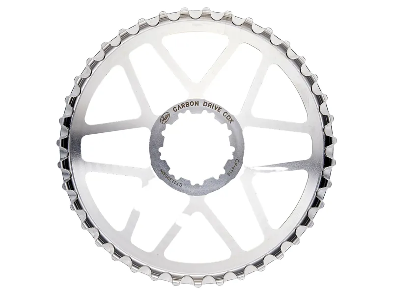 Gates CDX 9-Spline Sprocket 39T for Shimano Hub in Silver
