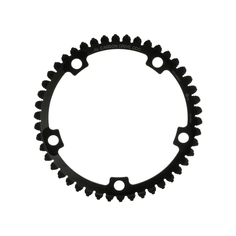 Balfes Bikes Gates CDX Front Sprocket 5-Bolt 130BCD 46T in Black | Free postage over £30, £10 off first order, price match & 0% finance.