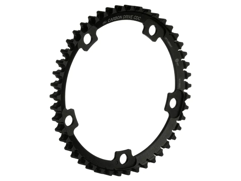 Gates CDX Front Sprocket 5-Bolt 130BCD 46T in Black-1