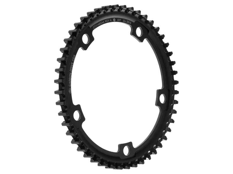 Gates CDX Front Sprocket 5-Bolt 130BCD 48T in Black