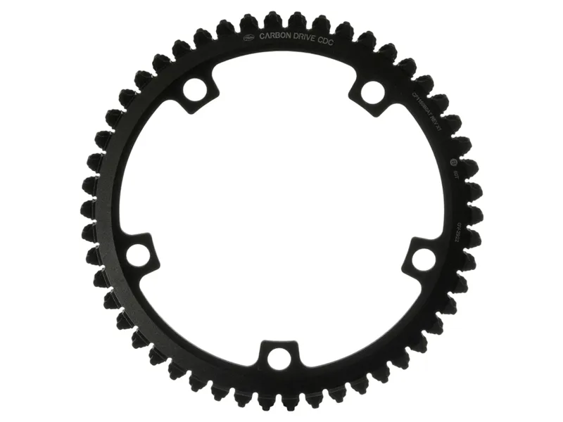 Gates CDX Front Sprocket 5-Bolt 130BCD 50T in Black
