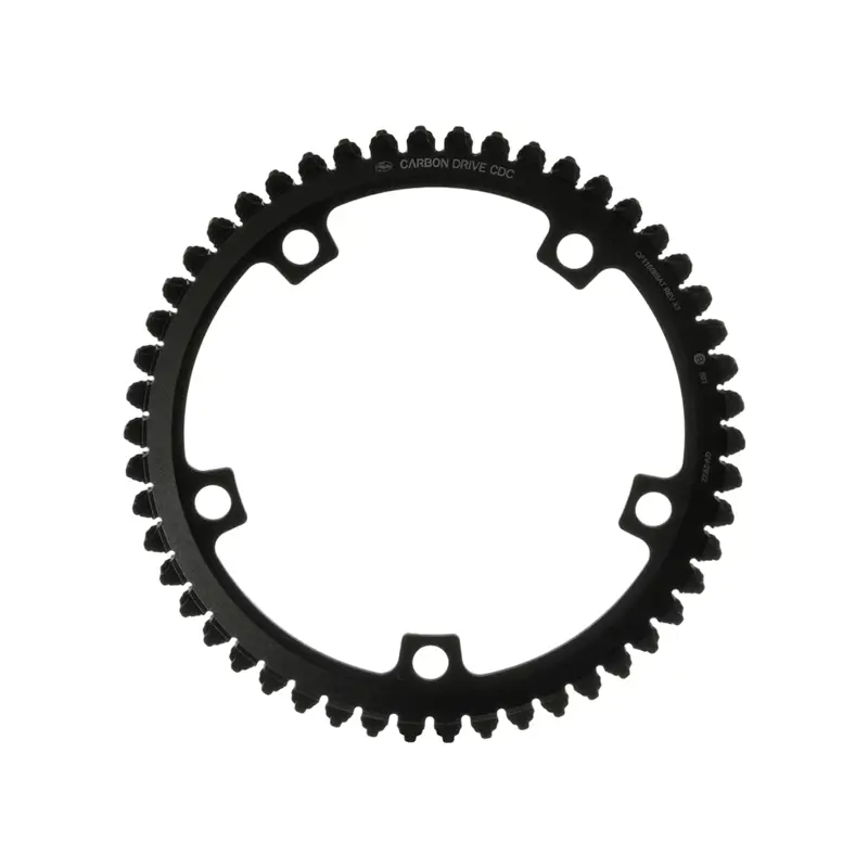 Balfes Bikes Gates CDX Front Sprocket 5-Bolt 130BCD 50T in Black | Free postage over £30, £10 off first order, price match & 0% finance.