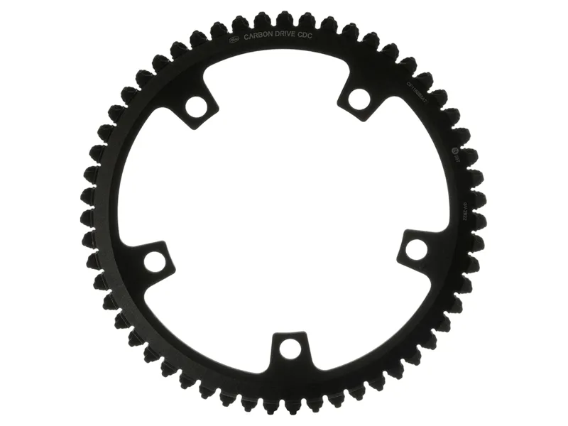 Gates CDX Front Sprocket 5-Bolt 130BCD 55T in Black