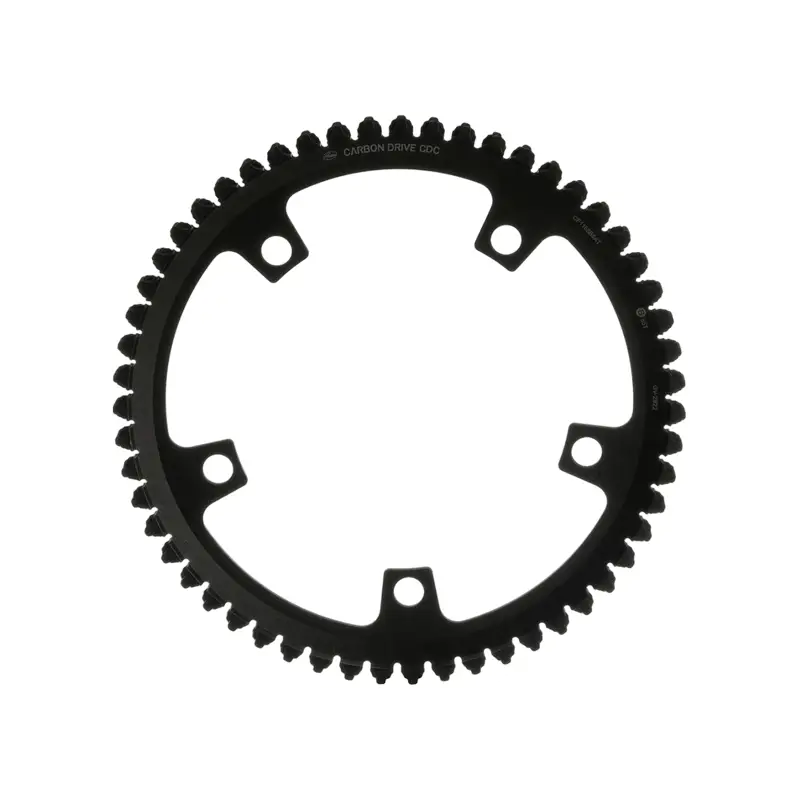 Balfes Bikes Gates CDX Front Sprocket 5-Bolt 130BCD 55T in Black | Free postage over £30, £10 off first order, price match & 0% finance.