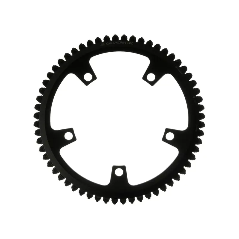 Balfes Bikes Gates CDX Front Sprocket 5-Bolt 130BCD 60T in Black | Free postage over £30, £10 off first order, price match & 0% finance.