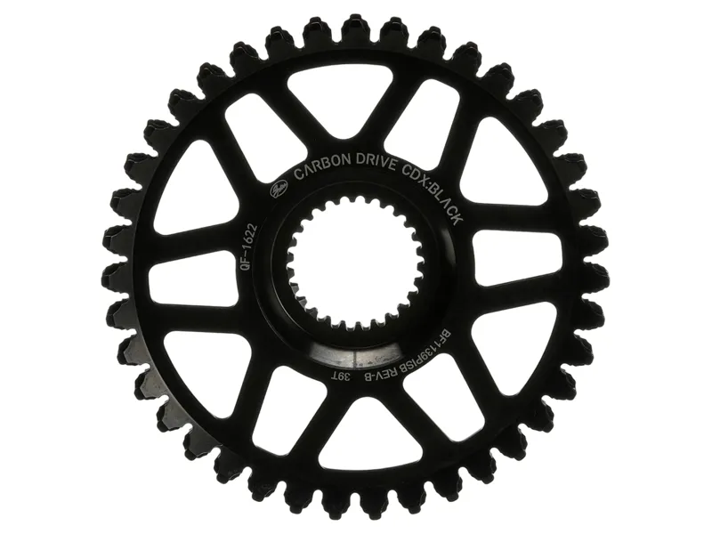 Gates CDX Front Sprocket Suit Pinion 39T in Black