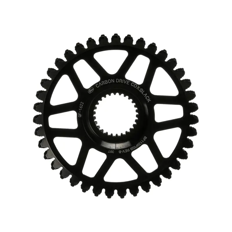 Balfes Bikes Gates CDX Front Sprocket Suit Pinion 39T in Black | Free postage over £30, £10 off first order, price match & 0% finance.