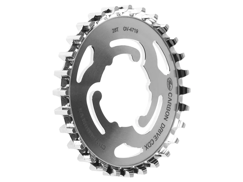 Gates CDX Nexus 5 Mech Sprocket 6-Lobe for Unified Beltline 45.5mm 30T in Silver