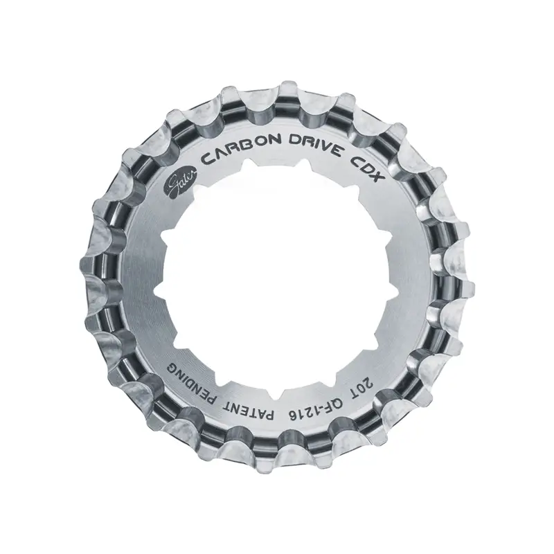 Balfes Bikes Gates CDX Rohloff Splined Sprocket 20T in Silver | Free postage over £30, £10 off first order, price match & 0% finance.