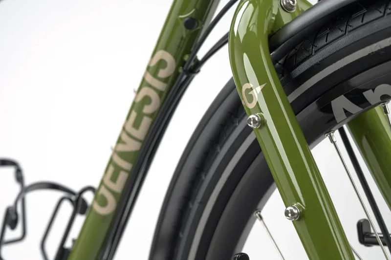 Genesis Tour De Fer 10 Touring Bike 2026 in Olive The Vida Loca-5