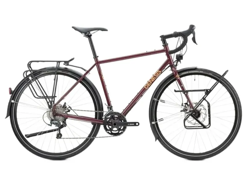 Genesis Tour De Fer 40 Touring Bike 2026 in Queen Crimson
