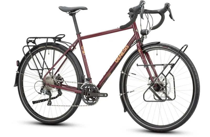 Genesis Tour De Fer 40 Touring Bike 2026 in Queen Crimson-1
