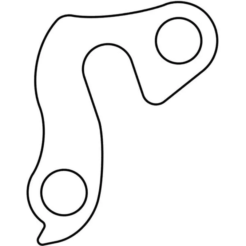 M Part Gear Hanger Various Bike Brands in Silver-4