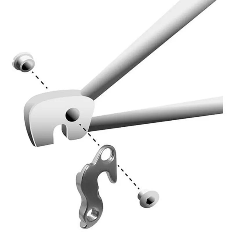 M Part Gear Hanger Trek and Others in Silver-2