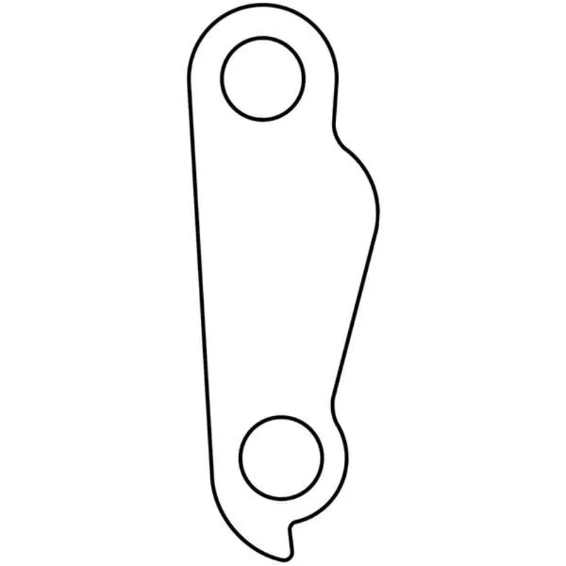 M Part Gear Hanger Direct Mount - M12 1.75 in Silver-4