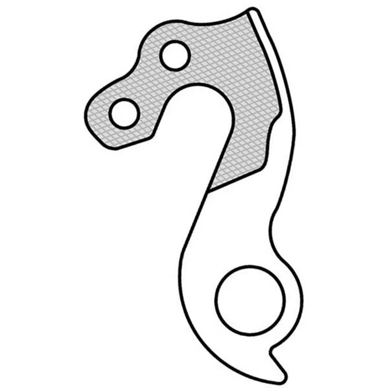 M Part Gear Hanger Bianchi in Silver-3
