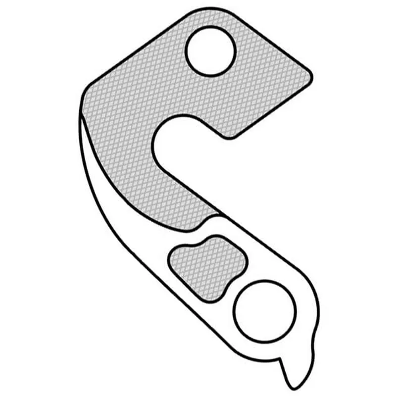 M Part Gear Hanger Specialized in Silver-3